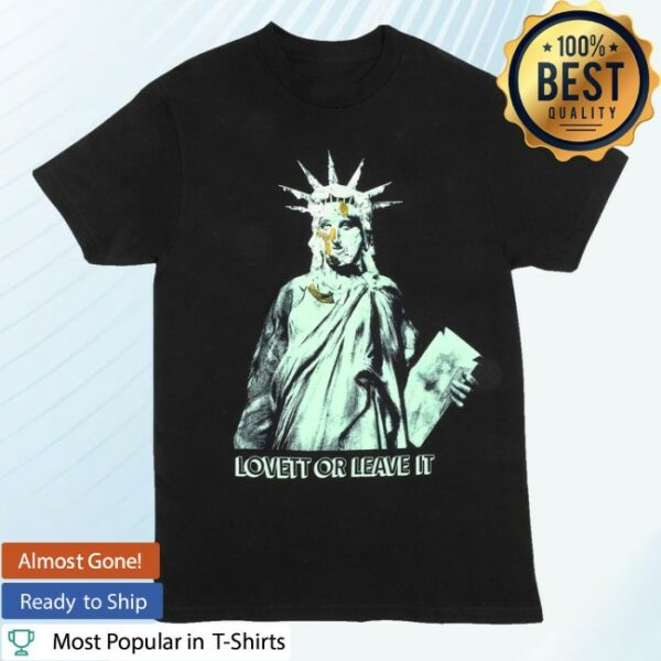 kenny Crooked Merch Store Lovett Or Leave It Liberty Shirt