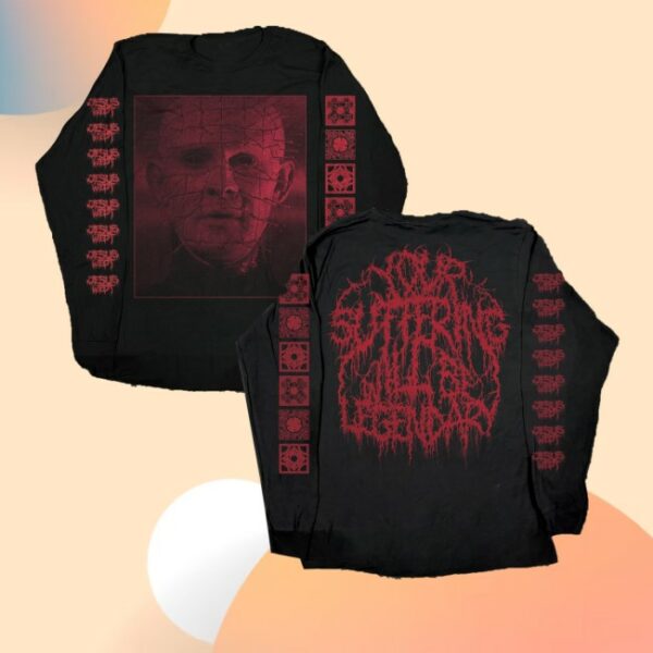 kenny Cult Of Cult Merch Store Hellraiser Pinhead Long Sleevess