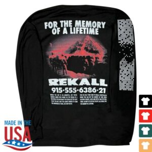 kenny Cult Of Cult Merch Total Recall 1990 Rekall Long Sleeve kenny Cult Of Cult Merch Total Recall 1990 Rekall Long Sleeve