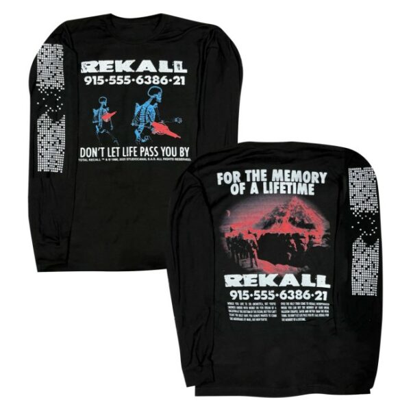 kenny Cult Of Cult Merch Total Recall 1990 Rekall Long Sleeve1