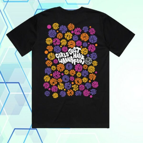 kenny Cyndi Lauper Merch Store 2025 Swirl Tour Shirt