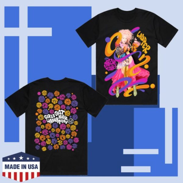 kenny Cyndi Lauper Store Merch 2025 Swirl Tour Tee1