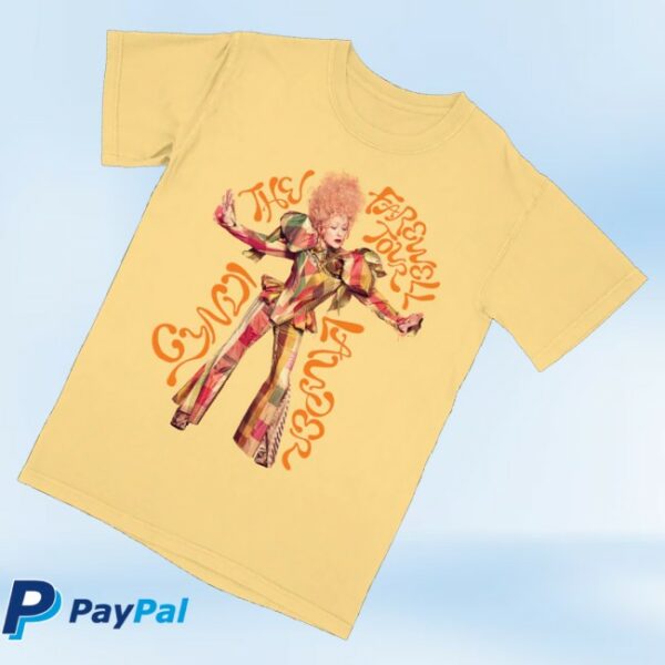 kenny Cyndi Lauper Store Merch Butter Photo Tee0