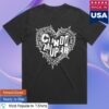kenny Cyndi Lauper Store Merch Faded Black Punk Heart Shirt