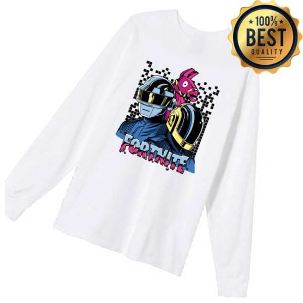 kenny Daft Punk Merch Store Fortnite X Daft Punk Long Sleeve Tees