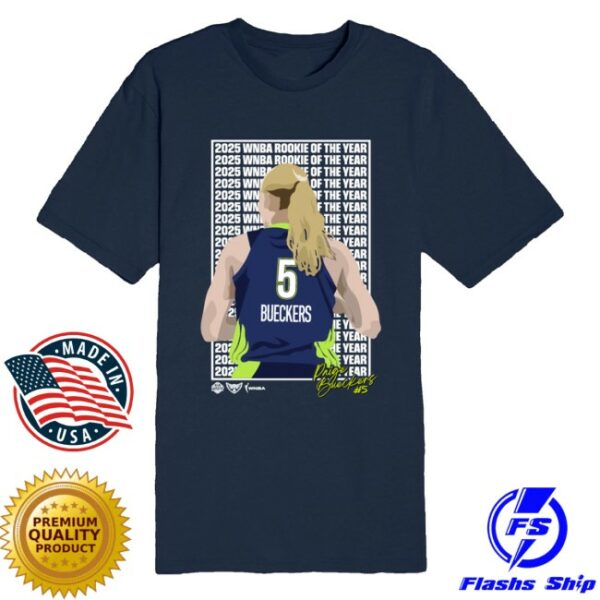 kenny Dallas Wings Shop Merch Youth Wnba Rookie Of The Year Shirt Bueckers