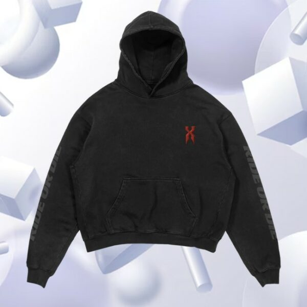 kenny Darkmanx Merch Store Ride Or Die Skull Hoodies
