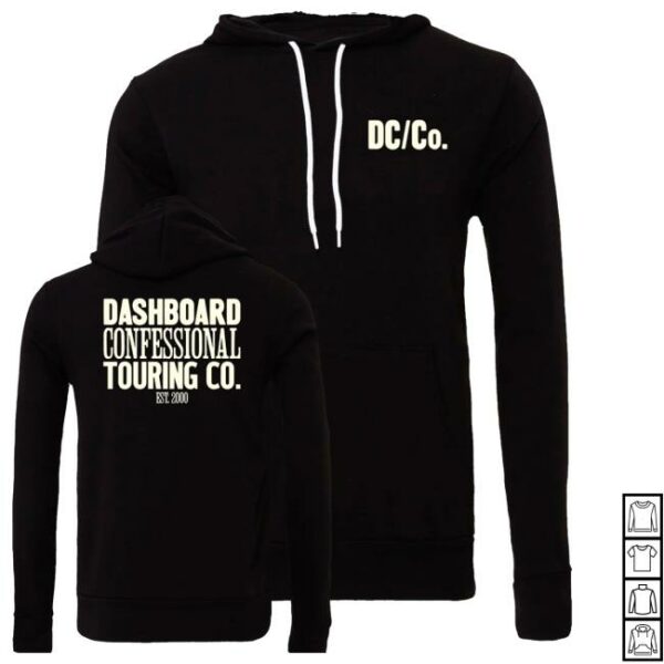 kenny Dashboard Confessional Merch Shop Store Dc Touring Co Hoodie