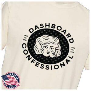 kenny Dashboard Confessional Merch Shop Store Two Faced Tan Shirtww kenny Dashboard Confessional Merch Shop Store Two Faced Tan Shirtww
