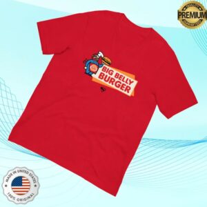 kenny Dc Store Merch Superman 2025 Movie Big Belly Burger Logo Shirts kenny Dc Store Merch Superman 2025 Movie Big Belly Burger Logo Shirts