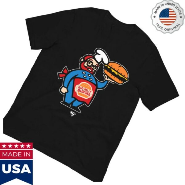 kenny Dc Store Merch Superman 2025 Movie Big Belly Burger Shirts