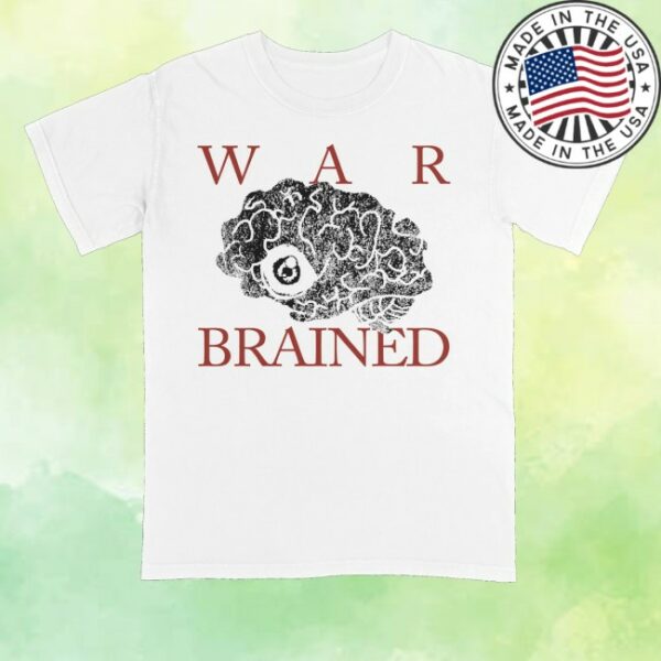 kenny Deadair Merch Store Quannnic Brain Damage White Tee