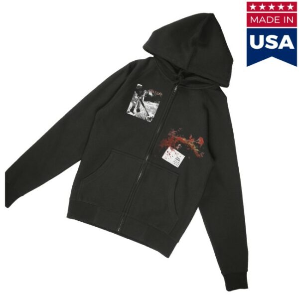 kenny Deadair Merch Store Quannnic Get Well Soon Black Zip Hoodies