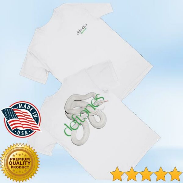 kenny Deftones Merch Shop Interlaced Snake Logo Shirts