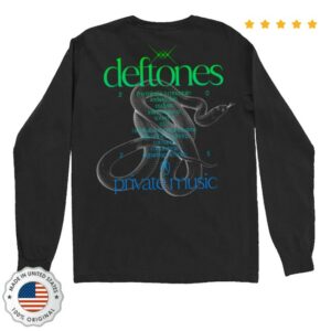 kenny Deftones Merch Store Private Music Tracklist Long Sleeve kenny Deftones Merch Store Private Music Tracklist Long Sleeve