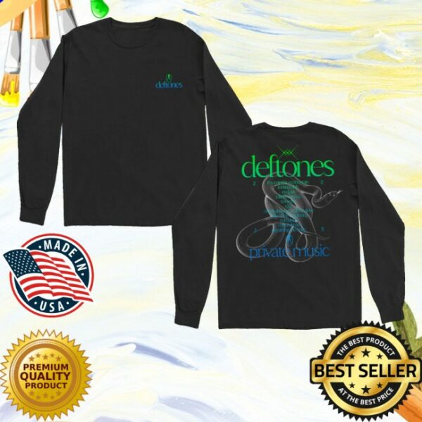kenny Deftones Merch Store Private Music Tracklist Long Sleevess