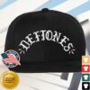 kenny Deftones Shop Merch Deftones Arch Logo Puff Embroidered Hat