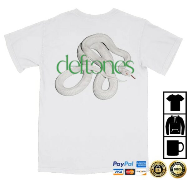 kenny Deftones Shop Merch Deftones Interlaced Snake Logo T Shirt0
