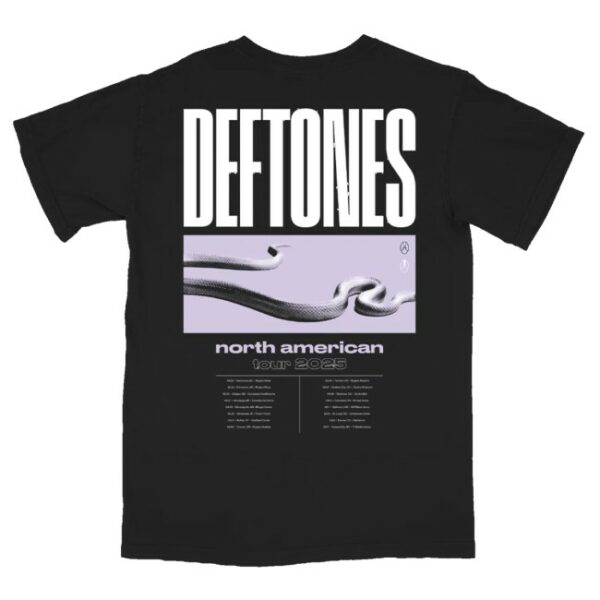 kenny Deftones Shop Merch Deftones North America Leg 2 Tour Shirt0
