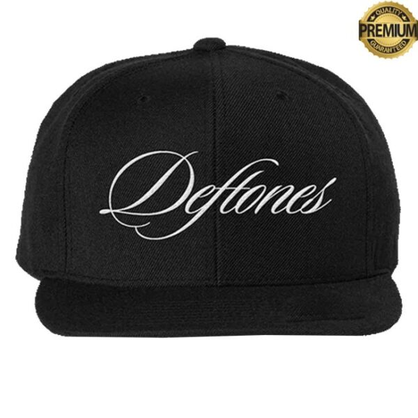 kenny Deftones Shop Merch Deftones Script Logo Snapback