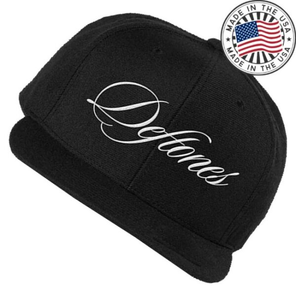 kenny Deftones Shop Merch Deftones Script Logo Snapback0