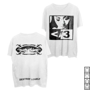 kenny Destroy Lonely Merch 3 Piercing Girl Shirt0 kenny Destroy Lonely Merch 3 Piercing Girl Shirt0
