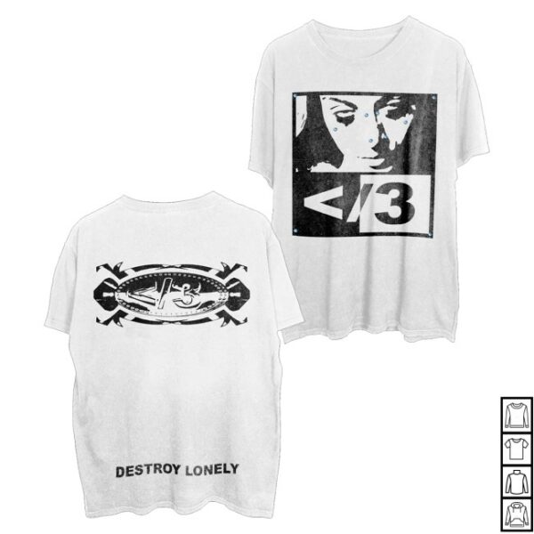 kenny Destroy Lonely Merch 3 Piercing Girl Shirt0