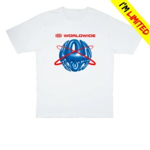 kenny Don Broco Merch Store Worldwide White Shirt 1
