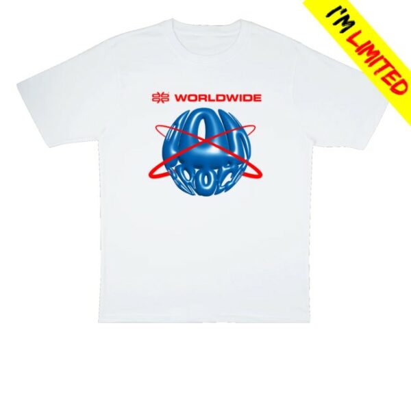 kenny Don Broco Merch Store Worldwide White Shirt 1