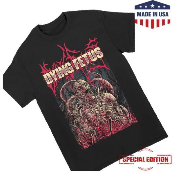 kenny Dying Fetus Merch Shop Dying Fetus Chained Tentacles Shirts