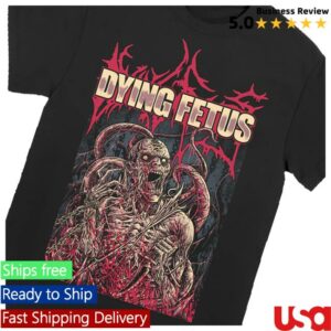 kenny Dying Fetus Merch Shop Dying Fetus Chained Tentacles Shirtw