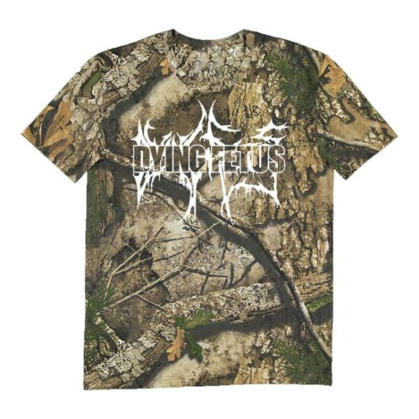 kenny Dying Fetus Merch Shop Dying Fetus Dual Logo Camo Shirt