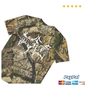 kenny Dying Fetus Merch Shop Dying Fetus Dual Logo Camo Shirtw
