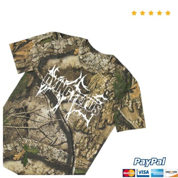 kenny Dying Fetus Merch Shop Dying Fetus Dual Logo Camo Shirtw