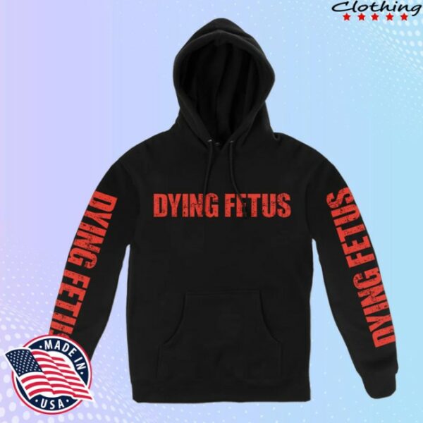 kenny Dying Fetus Merch Store Dying Fetus Cesspool Pull Hoodies