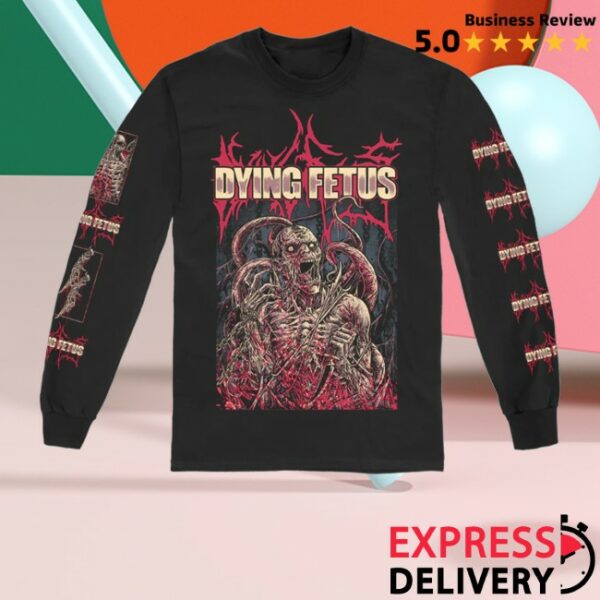 kenny Dying Fetus Merch Store Dying Fetus Chained Tentacles Longsleeve