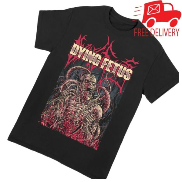 kenny Dying Fetus Merch Store Dying Fetus Chained Tentacles Shirts