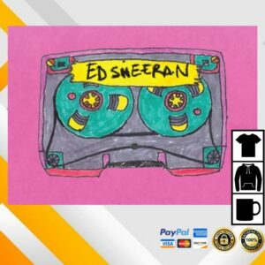 kenny Ed Sheeran Merch Play X Kidsuper Cassette Shirt