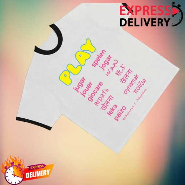 kenny Ed Sheeran Merch Shop Store Play X Kidsuper Ringer Shirts