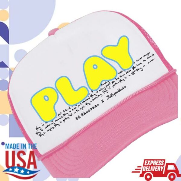 kenny Ed Sheeran Merch Shop Store Play X Kidsuper Trucker Caps