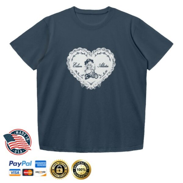 kenny Eileen Alister Merch Store The Training Wheels Tee Blues