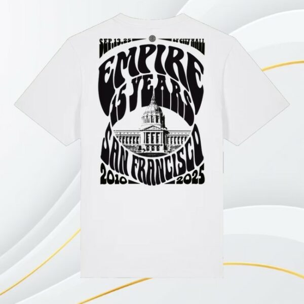 kenny Empire Merch Store Psychedelic Shirt Whites