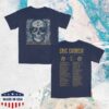 kenny Eric Church Store Free The Machine Tour Navy Skull Shirtss