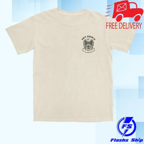 kenny Eric Church Store Merch Free The Machine Tour Eagle Shirts