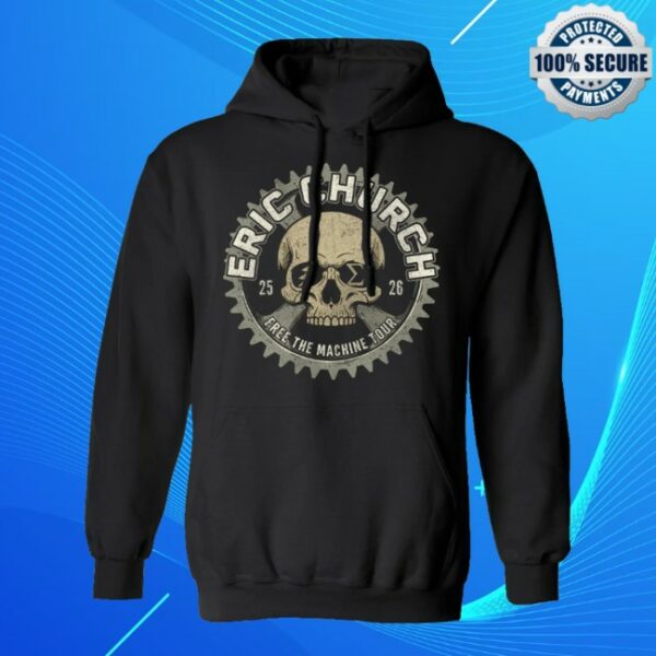 kenny Eric Church Store Merch Free The Machine Tour Hoodies