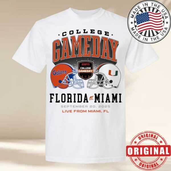 kenny Espn Merch Shop Store College Gameday Florida Vs Miami Shirt