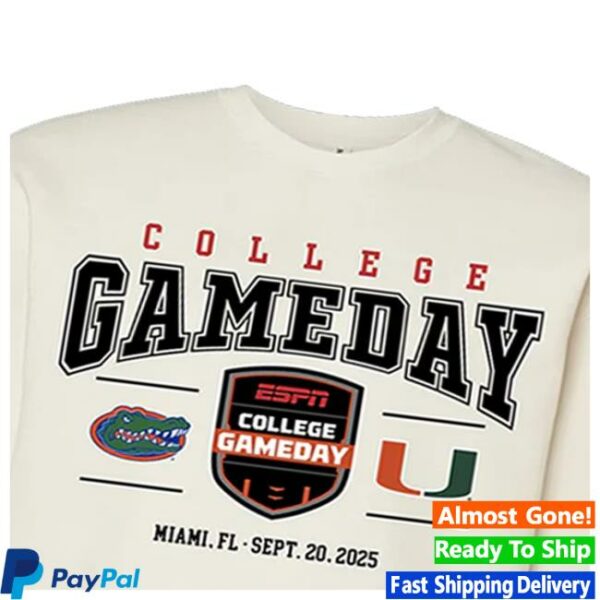 kenny Espn Merch Shop Store College Gameday Florida Vs Miami Sweatshirtss