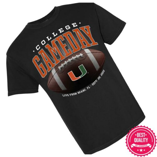 kenny Espn Merch Shop Store Miami College Gameday Shirts