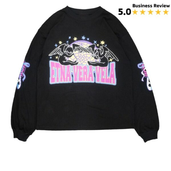 kenny Etna Vera Vela Merch Store Etna Vera Vela Uniform Black Long Sleeves