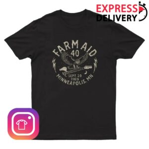 kenny Farm Aid Merch Farm Aid 40 Barn Owl Tee1 kenny Farm Aid Merch Farm Aid 40 Barn Owl Tee1